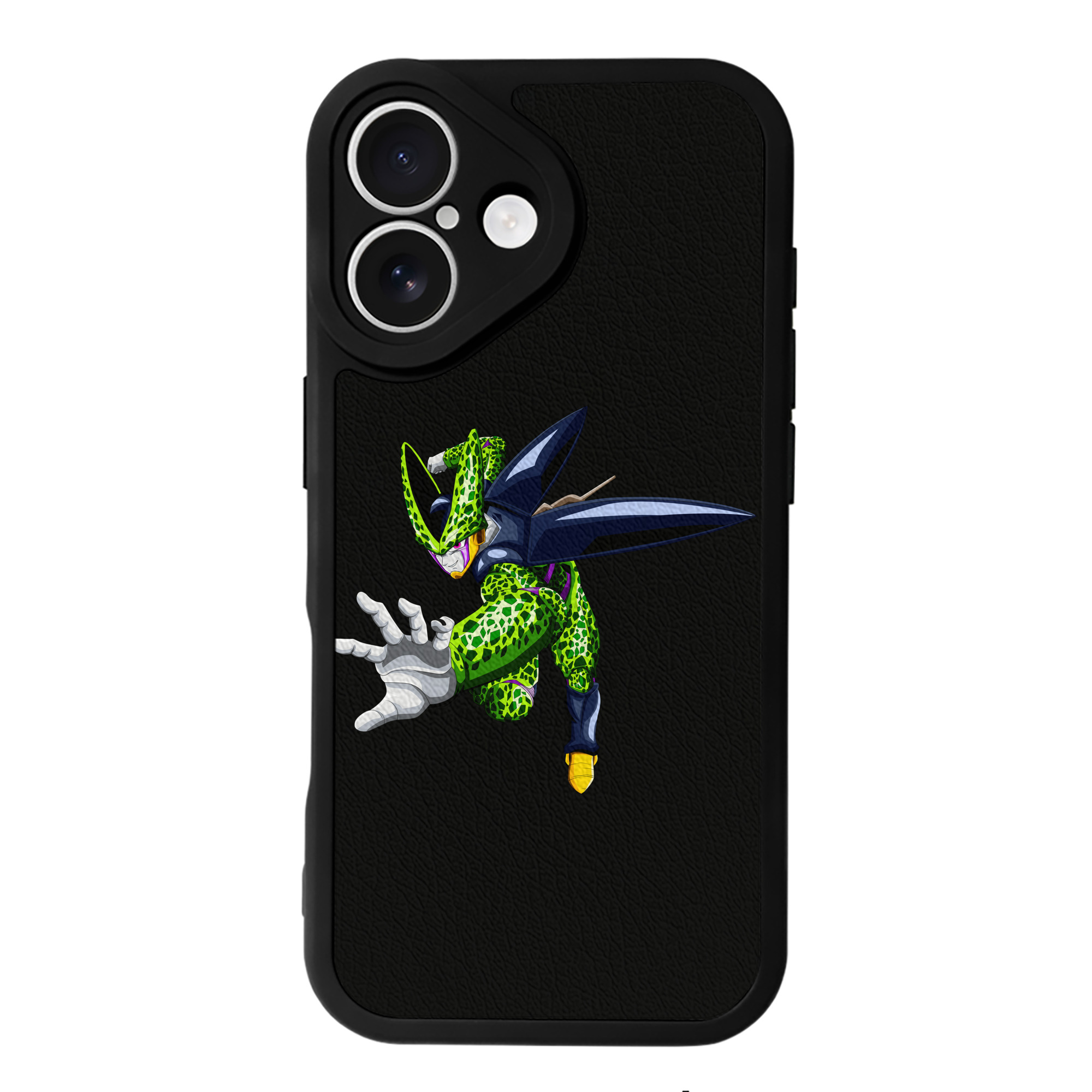（画像用） ドラゴンボール セル DRAGON BALL Cell 【iPhone 16シリーズ対応】シリコンスマホケース（レザー調） 材質：シリコン